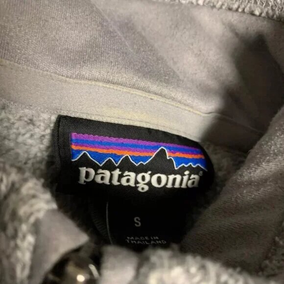 PATAGONIA Better Sweater 1/4 Zip Fleece Pullover 25617‎ Heather Gray - Picture 5 of 6